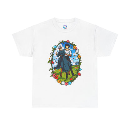 The Howl and Sophie Unisex Heavy Cotton Tee