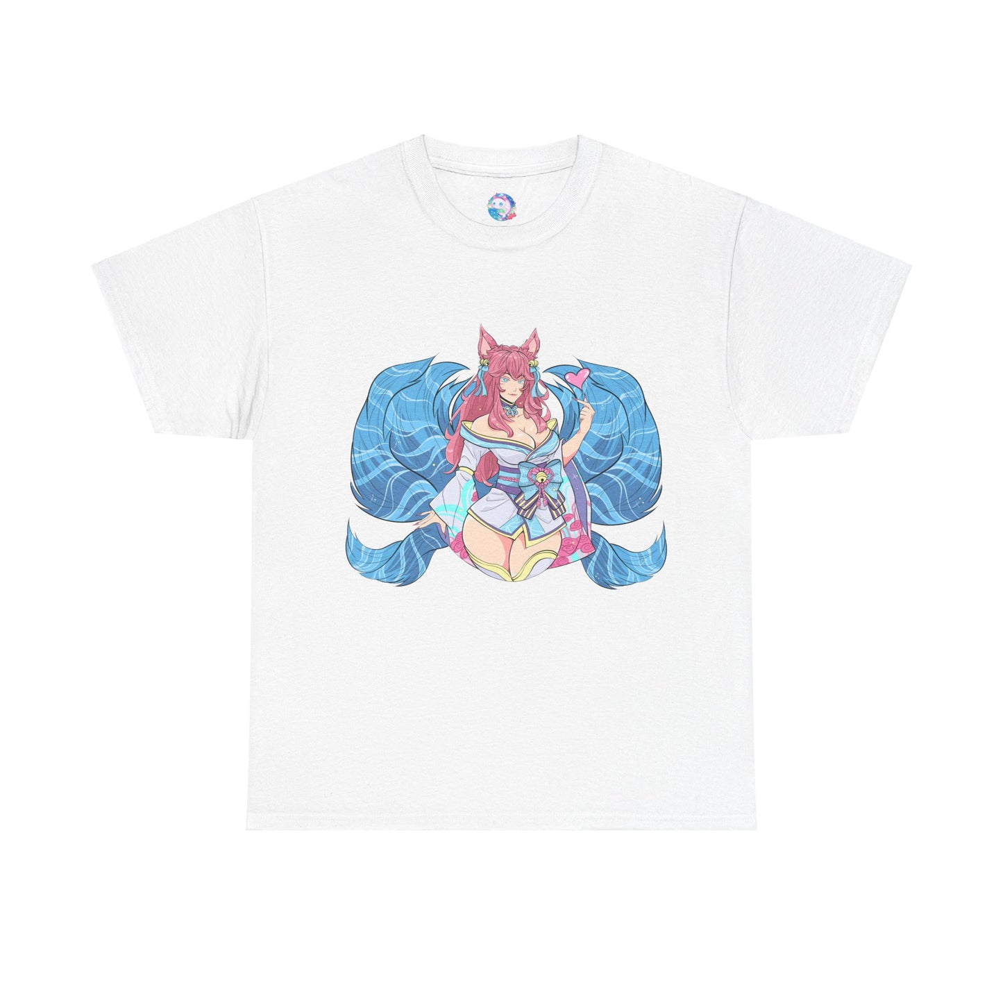 FoxGirl SpiritBloom Unisex Heavy Cotton Tee