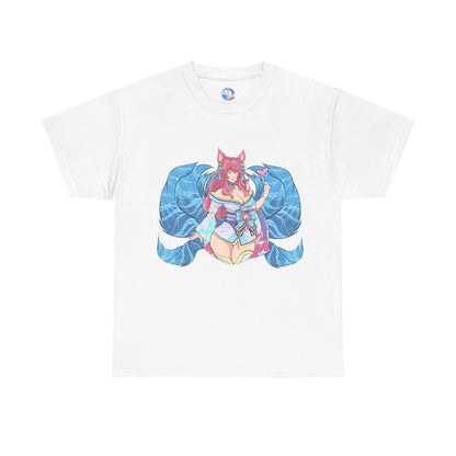 FoxGirl SpiritBloom Unisex Heavy Cotton Tee