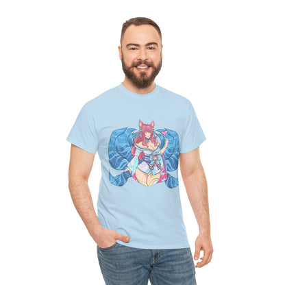 FoxGirl SpiritBloom Unisex Heavy Cotton Tee