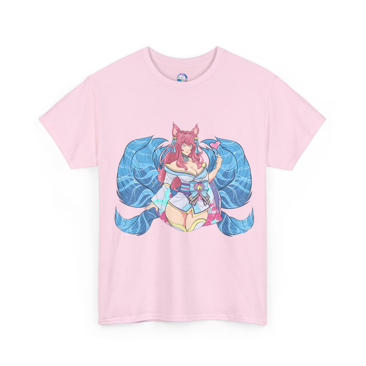 FoxGirl SpiritBloom Unisex Heavy Cotton Tee