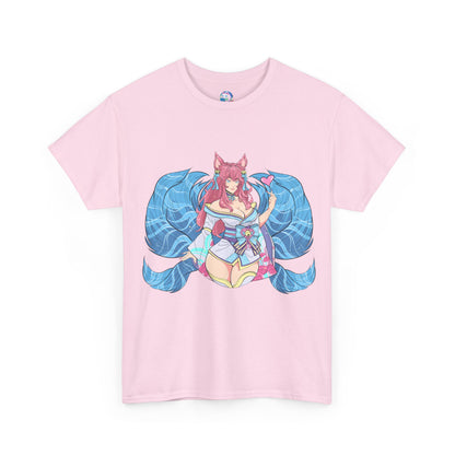 FoxGirl SpiritBloom Unisex Heavy Cotton Tee