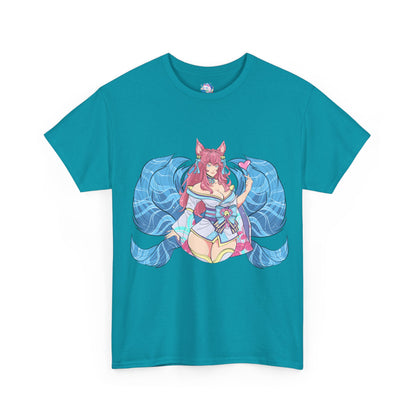 FoxGirl SpiritBloom Unisex Heavy Cotton Tee