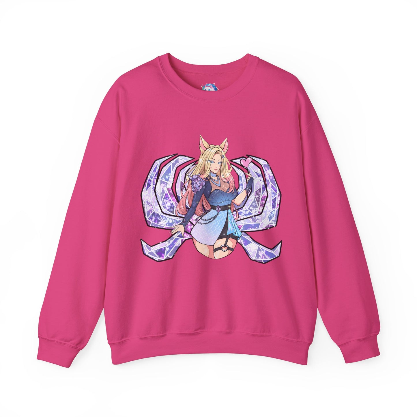 All Out FoxGirl Unisex Heavy Blend™ Crewneck Sweatshirt