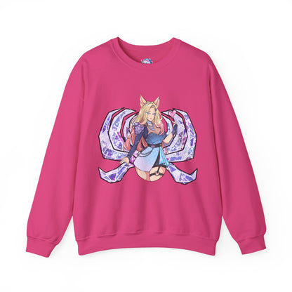 All Out FoxGirl Unisex Heavy Blend™ Crewneck Sweatshirt