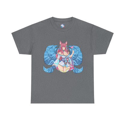 FoxGirl SpiritBloom Unisex Heavy Cotton Tee