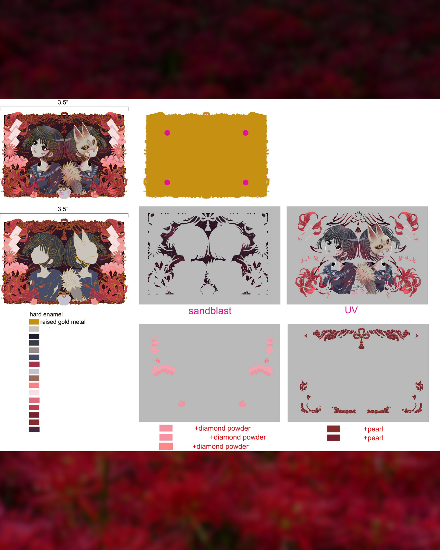 Masked Reality Enamel Pin - **PREORDER**