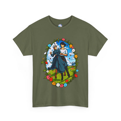 The Howl and Sophie Unisex Heavy Cotton Tee