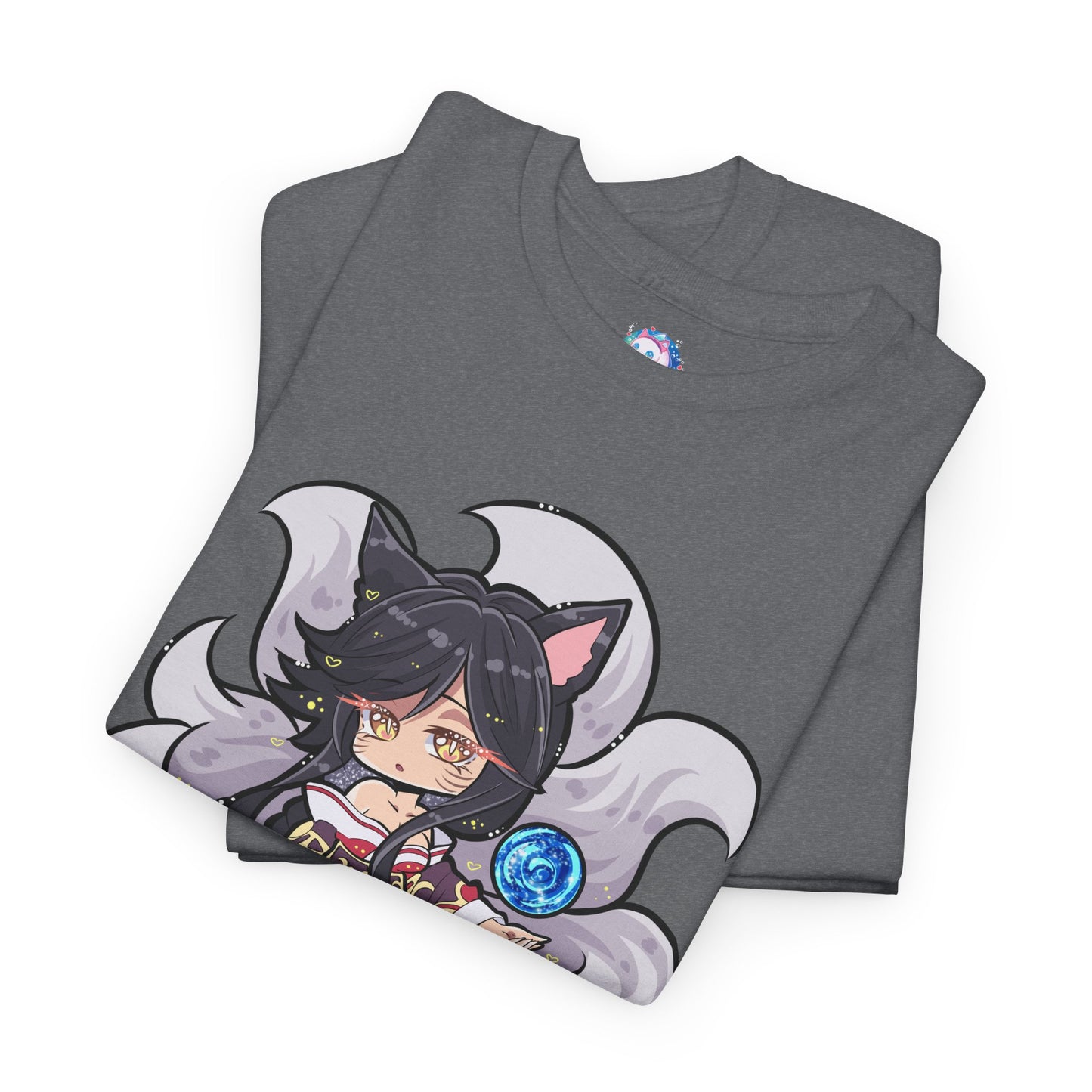 Chibi FoxGirl Unisex Heavy Cotton Tee