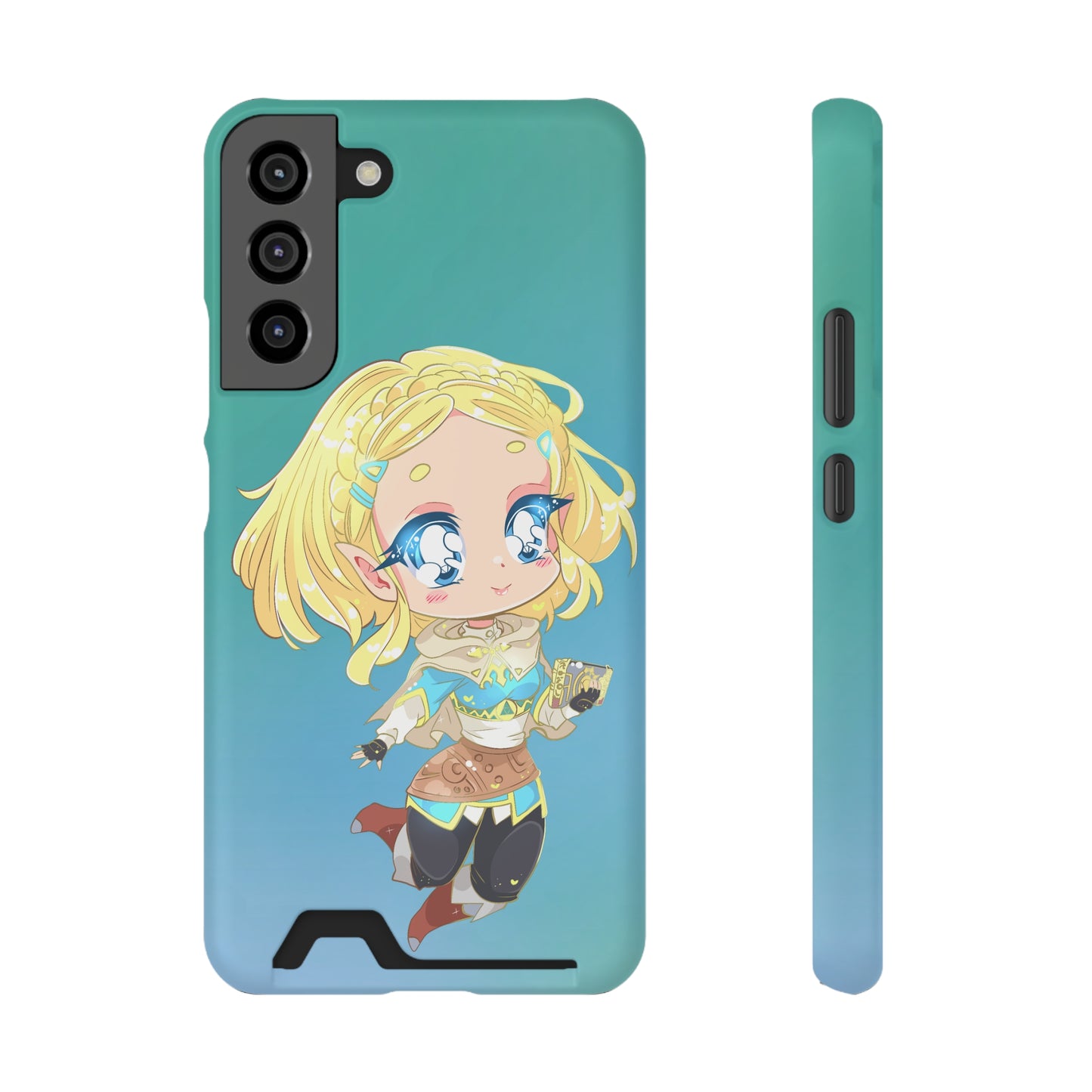 The Princess Phone Case With Card Holder