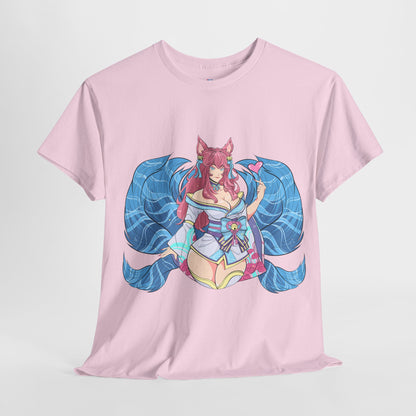 FoxGirl SpiritBloom Unisex Heavy Cotton Tee