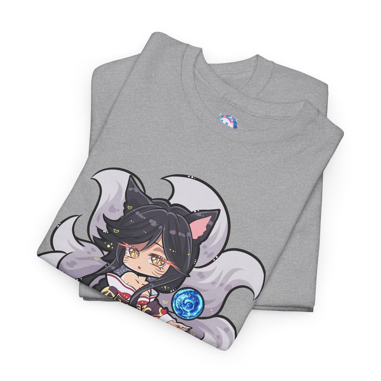 Chibi FoxGirl Unisex Heavy Cotton Tee