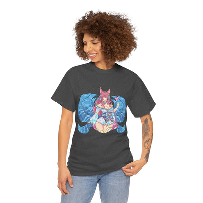 FoxGirl SpiritBloom Unisex Heavy Cotton Tee