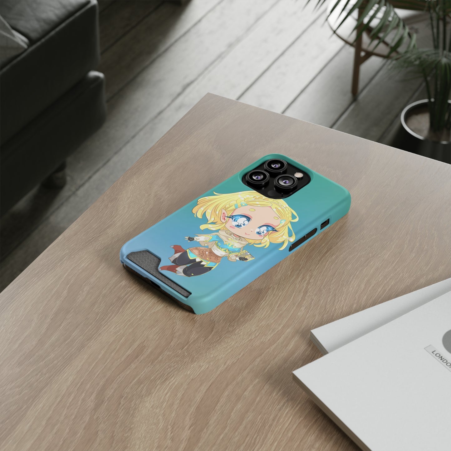 The Princess Phone Case With Card Holder