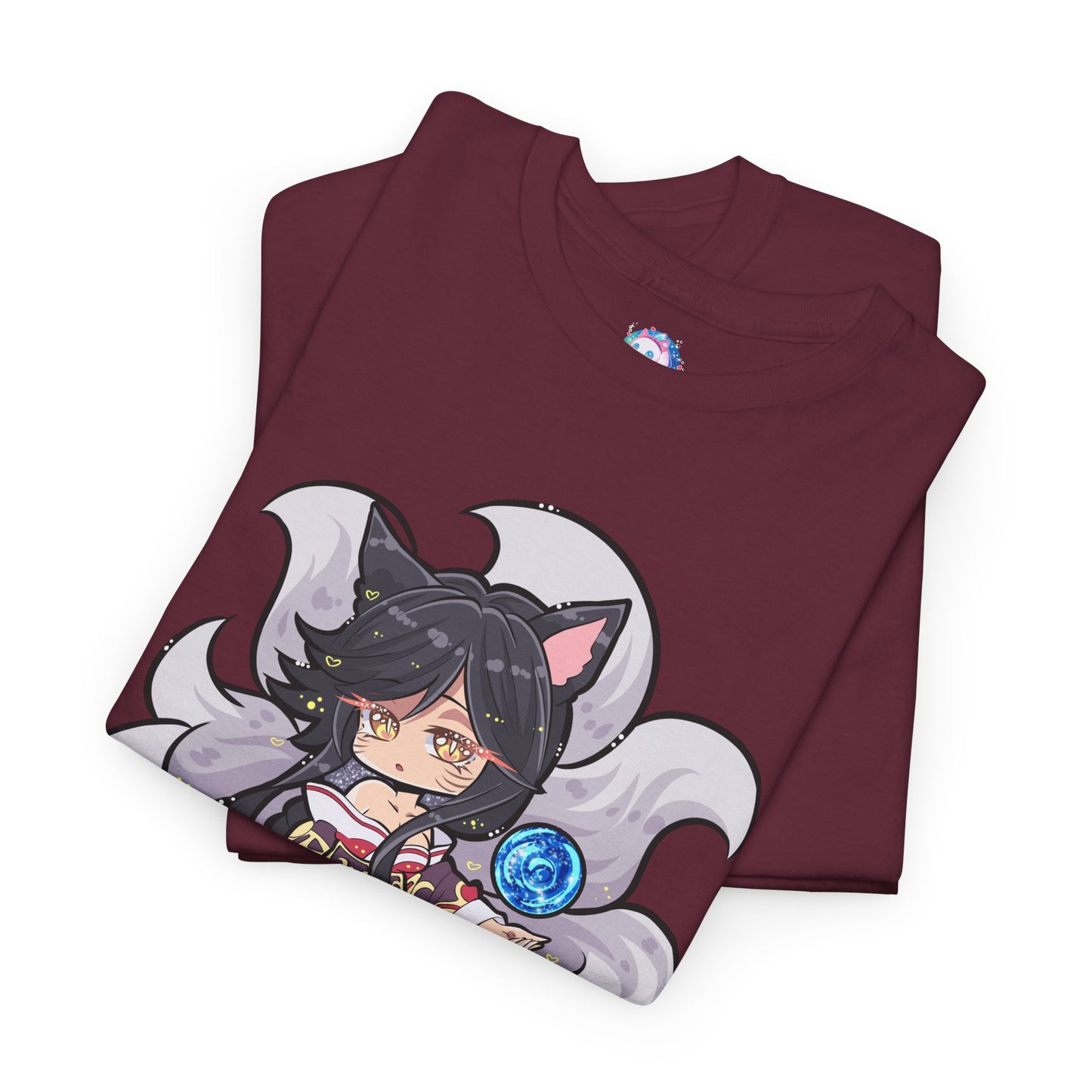 Chibi FoxGirl Unisex Heavy Cotton Tee