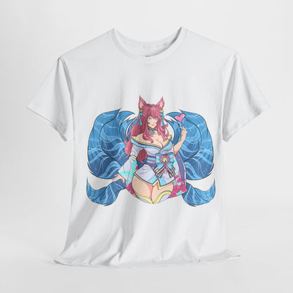 FoxGirl SpiritBloom Unisex Heavy Cotton Tee