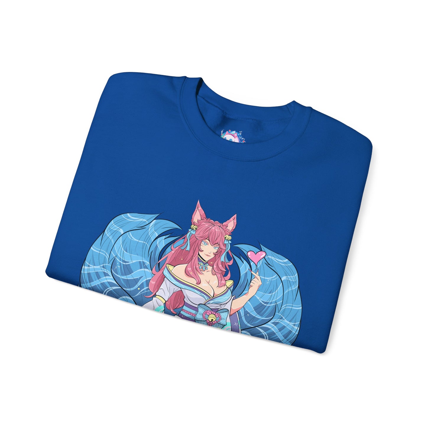 SpiritBloom FoxGirl Unisex Heavy Blend™ Crewneck Sweatshirt