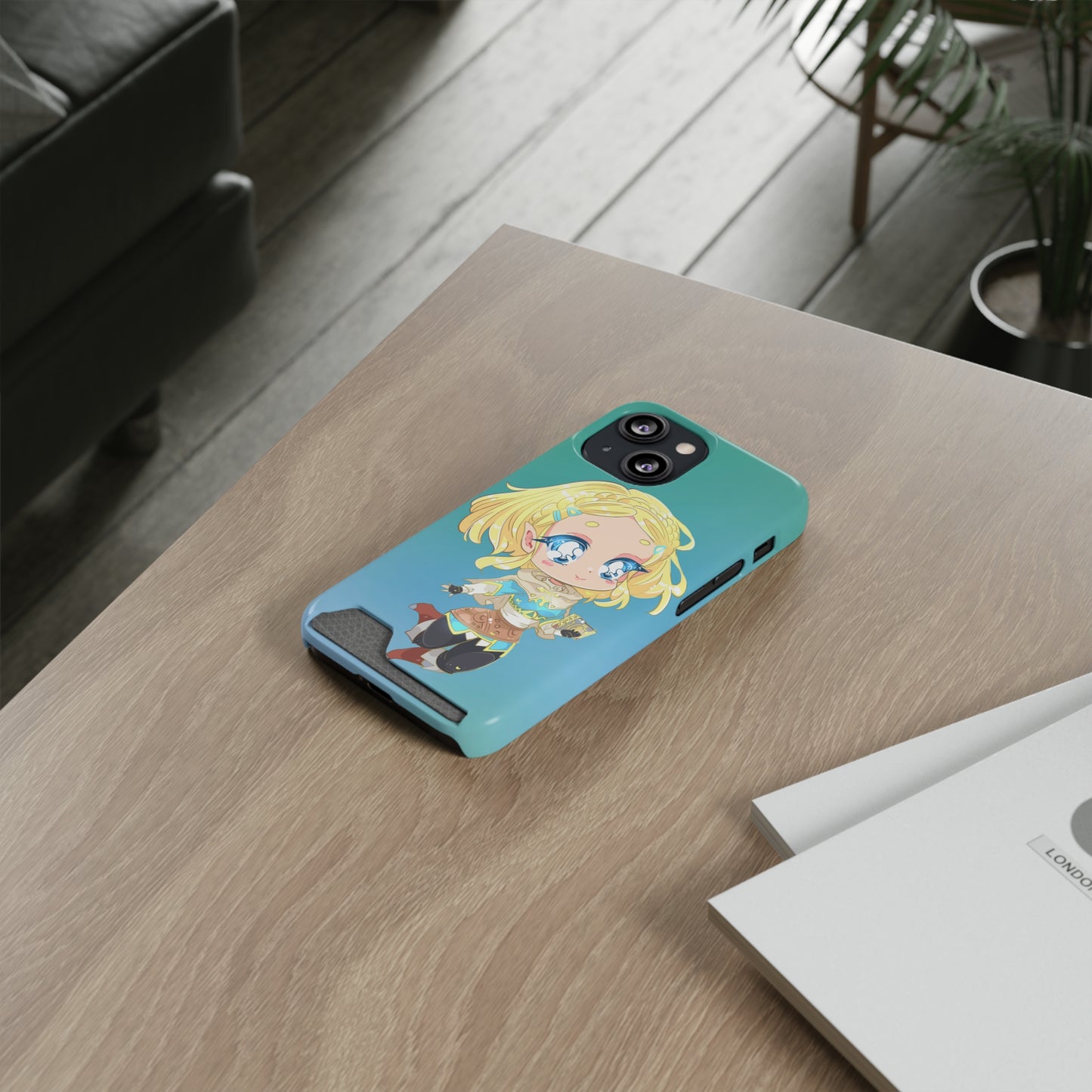 The Princess Phone Case With Card Holder