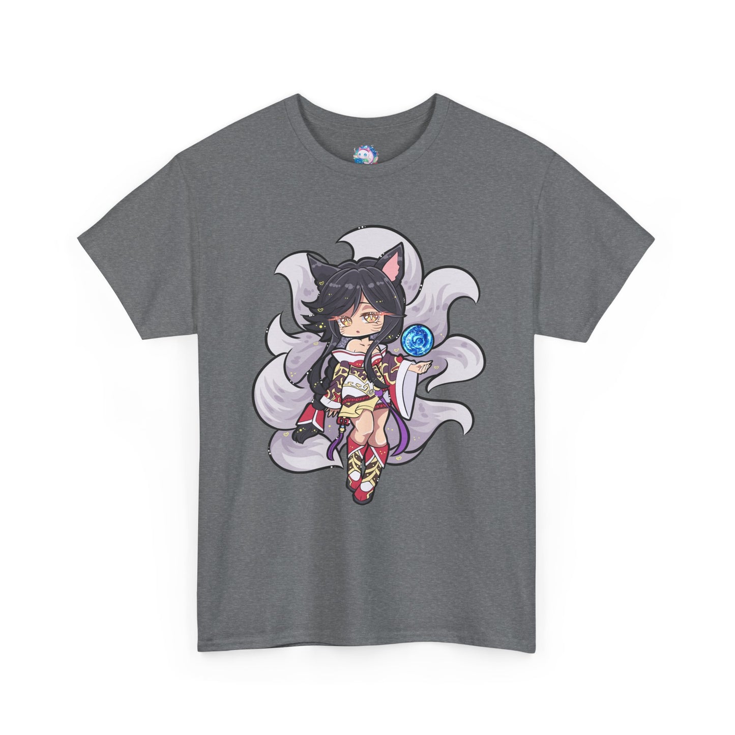 Chibi FoxGirl Unisex Heavy Cotton Tee