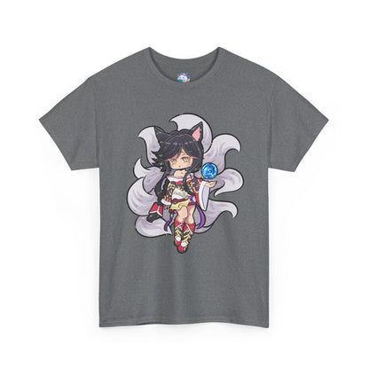 Chibi FoxGirl Unisex Heavy Cotton Tee