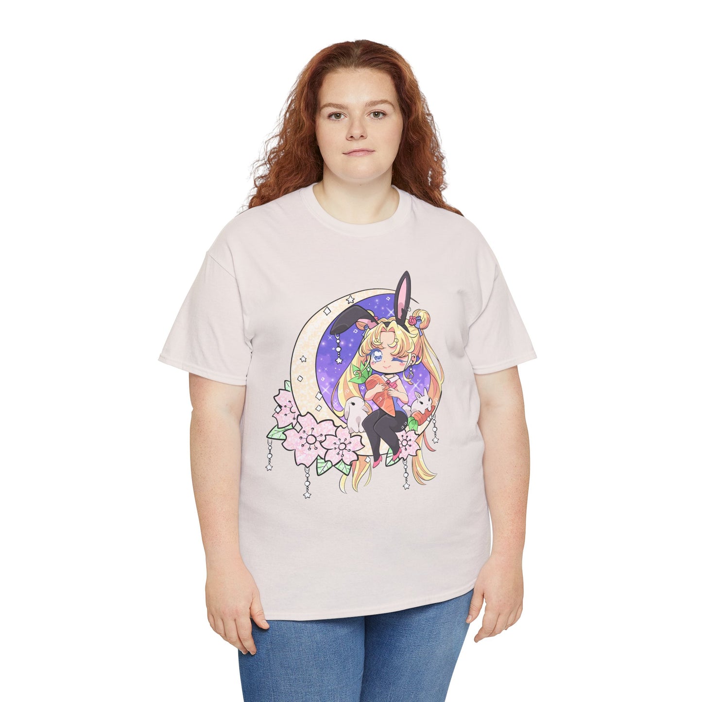 MoonBunnyGirl Unisex Heavy Cotton Tee