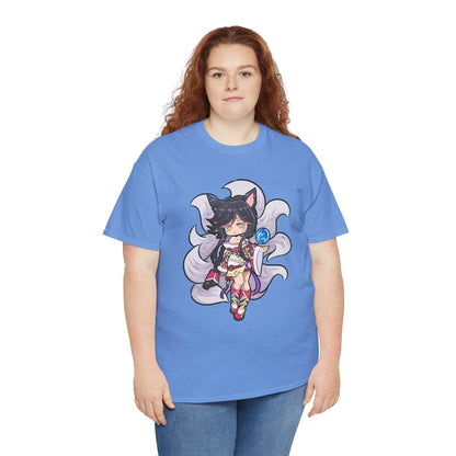 Chibi FoxGirl Unisex Heavy Cotton Tee