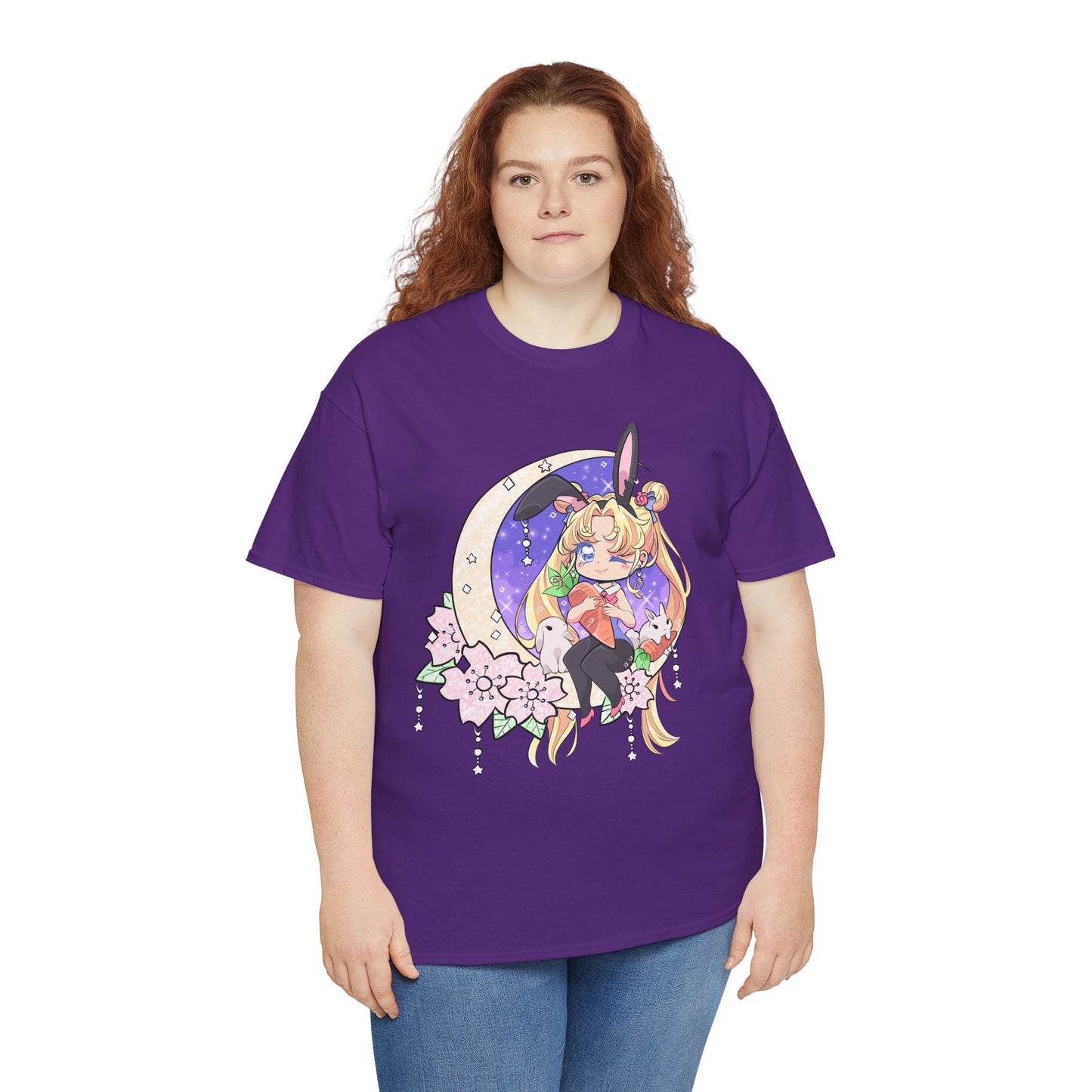 MoonBunnyGirl Unisex Heavy Cotton Tee