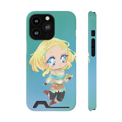 The Princess Phone Case With Card Holder