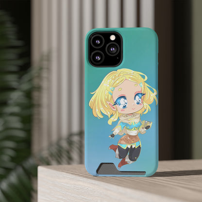 The Princess Phone Case With Card Holder