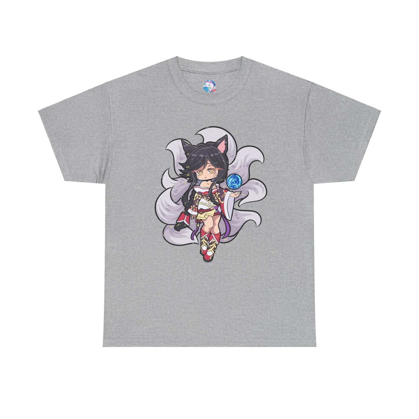 Chibi FoxGirl Unisex Heavy Cotton Tee