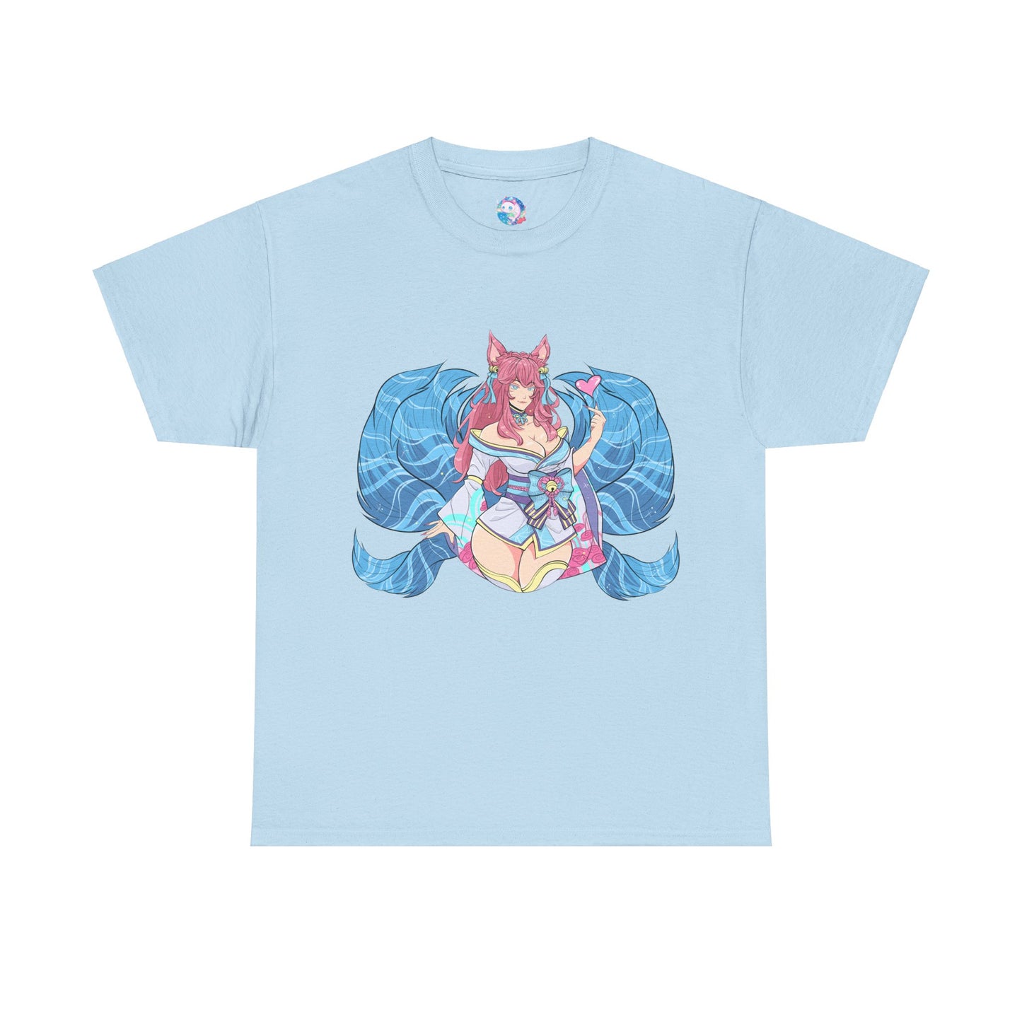 FoxGirl SpiritBloom Unisex Heavy Cotton Tee