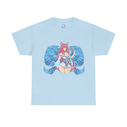 FoxGirl SpiritBloom Unisex Heavy Cotton Tee