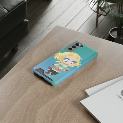 The Princess Phone Case With Card Holder