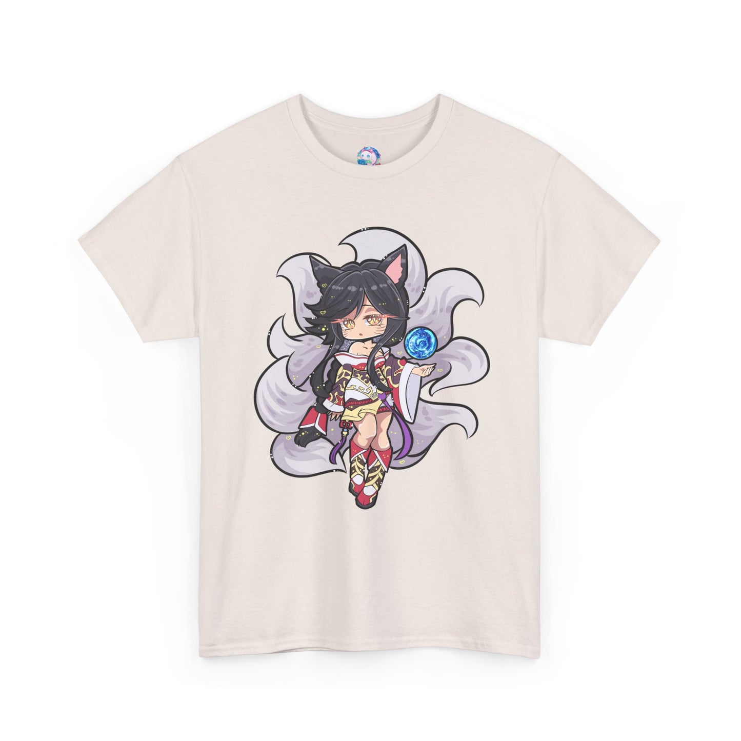 Chibi FoxGirl Unisex Heavy Cotton Tee