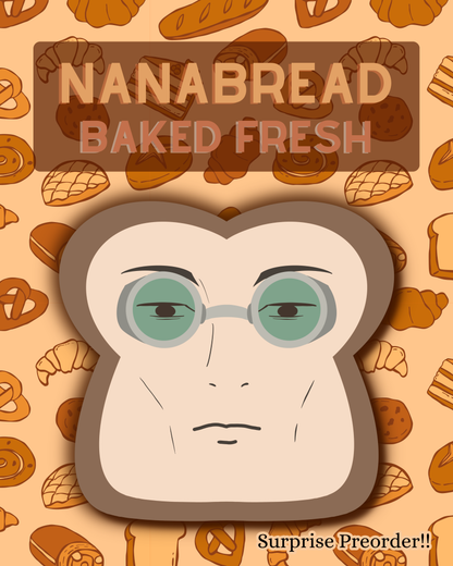Nanabread Enamel Pin - **PREORDER**