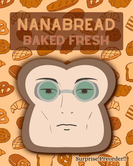 Nanabread Enamel Pin - **PREORDER**