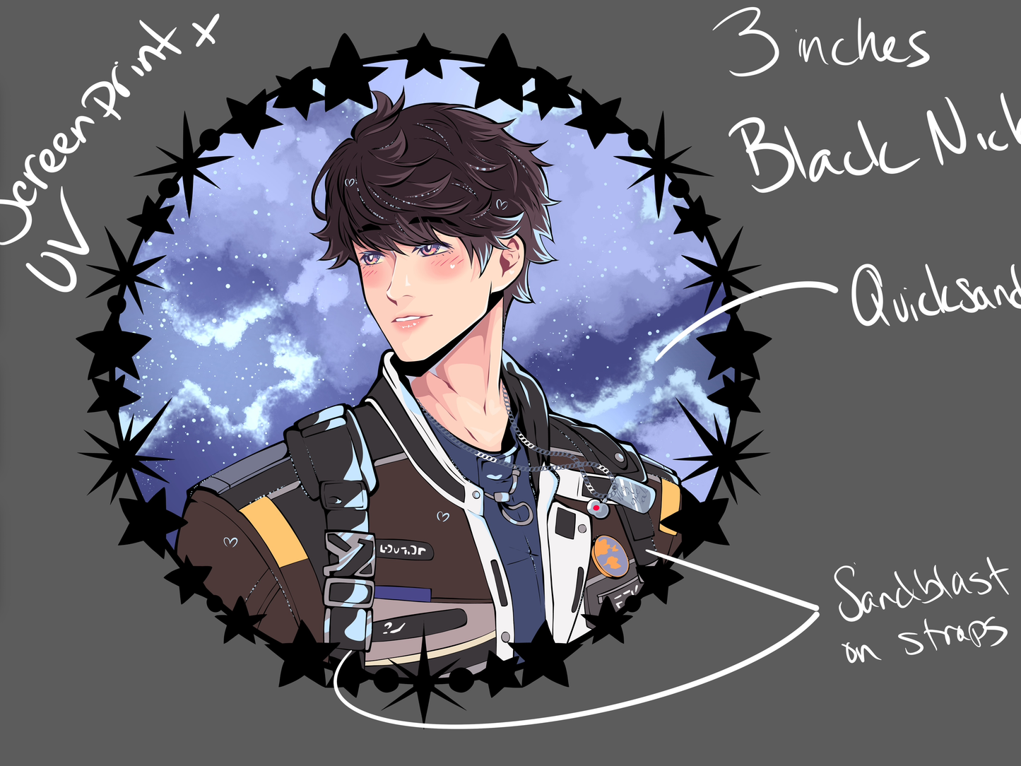 Pilot Caleb Enamel Pin - **PREORDER**