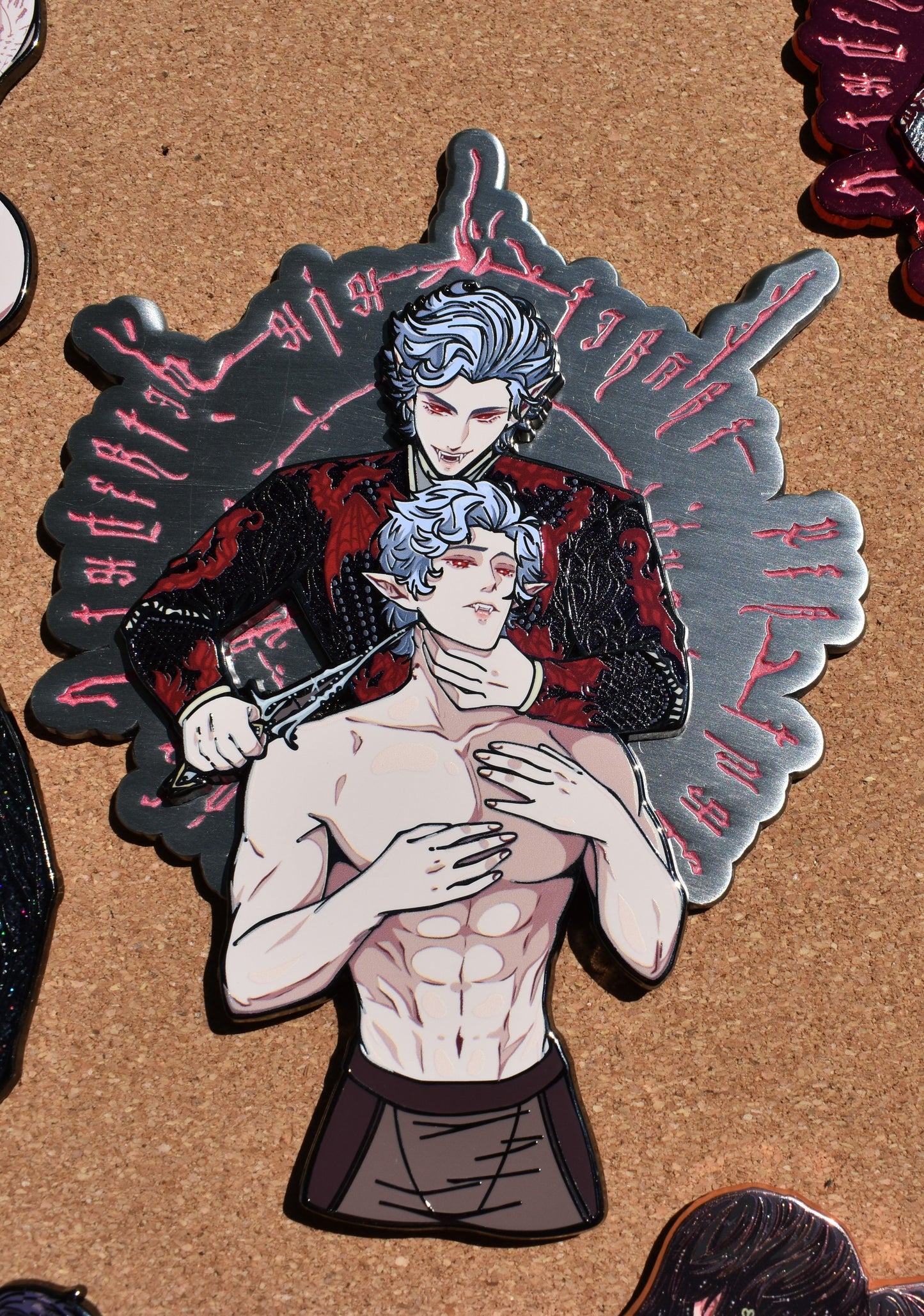 Crimson Mirage POP Enamel Pin