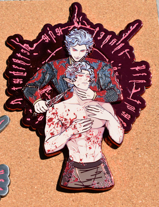 Crimson Mirage POP Enamel Pin