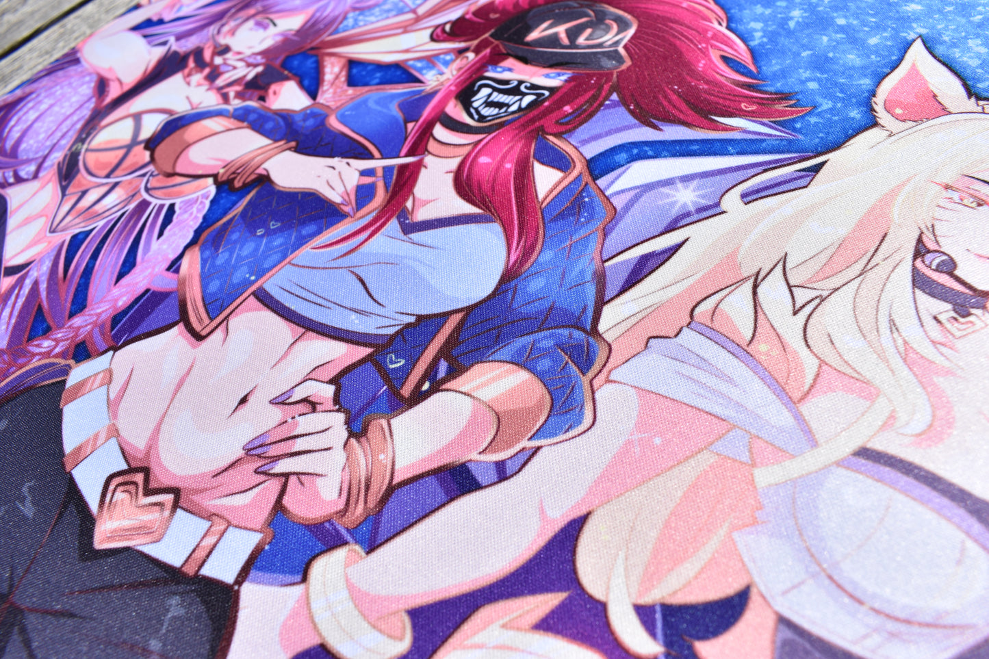 Pop Girl Band Mousepad