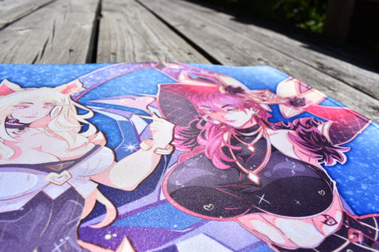 Pop Girl Band Mousepad