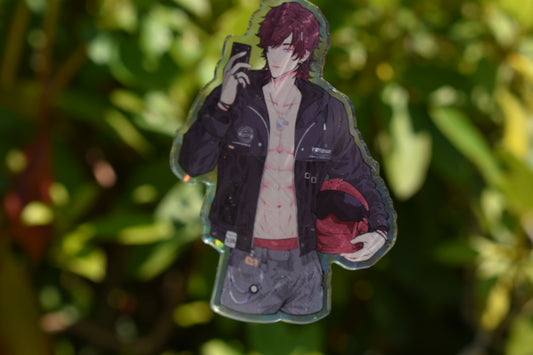 BikerCaleb Acrylic Keychain