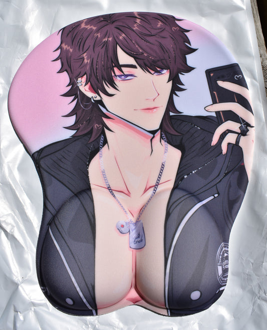 BikerCaleb TiddyMousepad