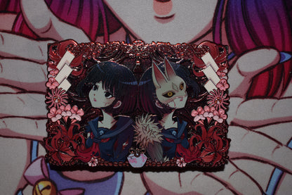 Masked Reality Enamel Pin