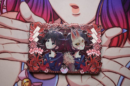 Masked Reality Enamel Pin