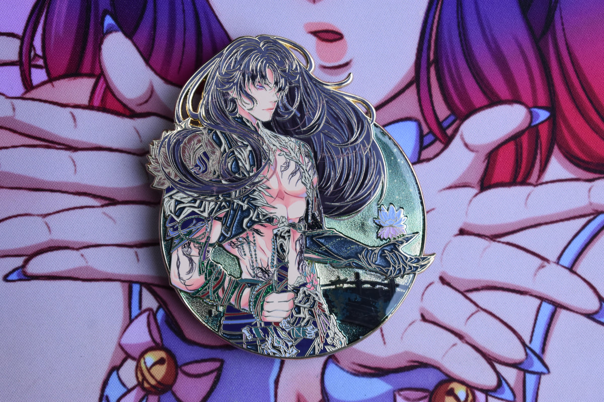 Netherlord Caleb Enamel Pin