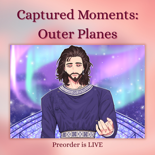 Captured Moments: Outer Planes Enamel Pin - **PREORDER**