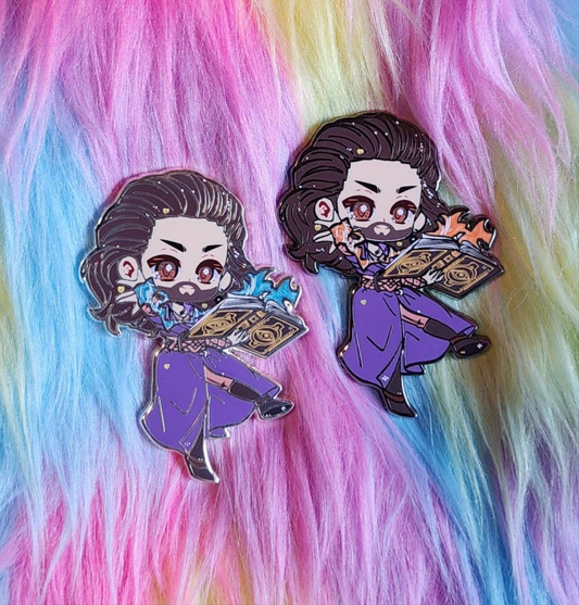 Starving Wizard Enamel Pins