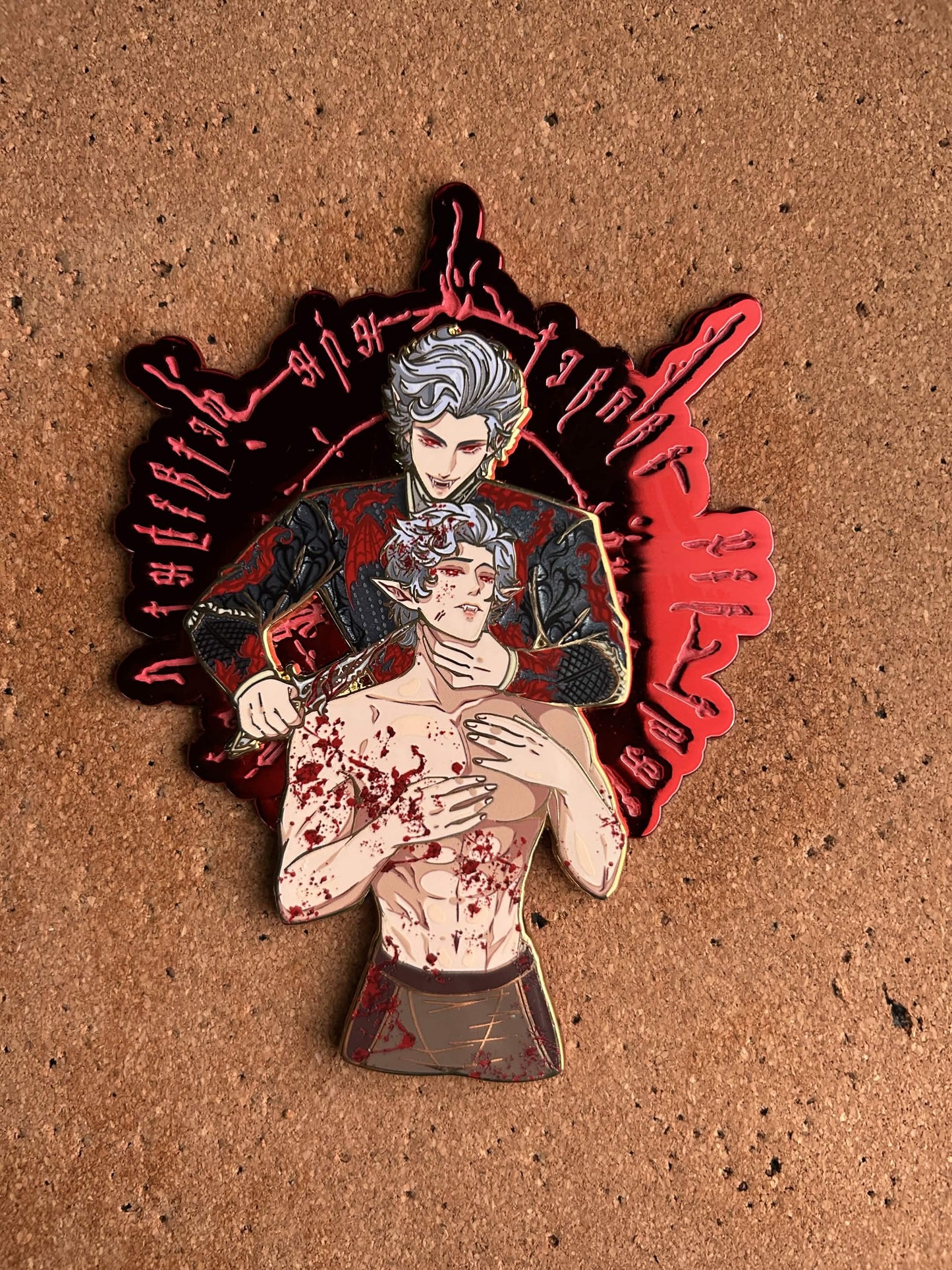 Crimson Mirage POP Enamel Pin