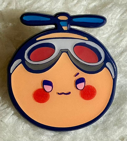 Springtime Blobbus Enamel Pins